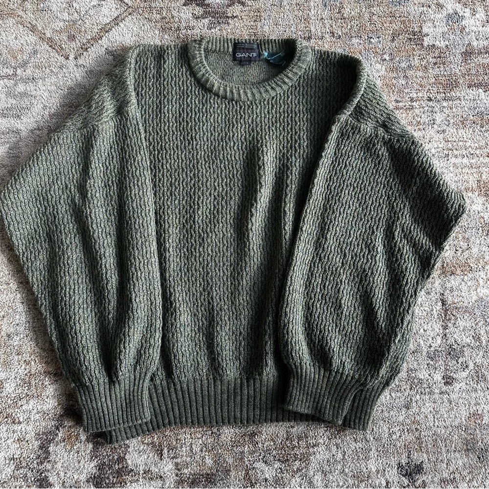 Vintage 100% Wool Gant Sweater